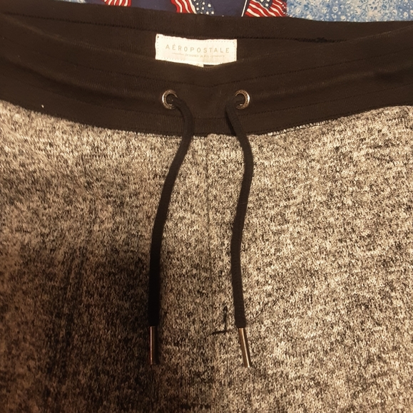 Aeropostale Joggers Grey Spotted Size M Unisex - Picture 2 of 2